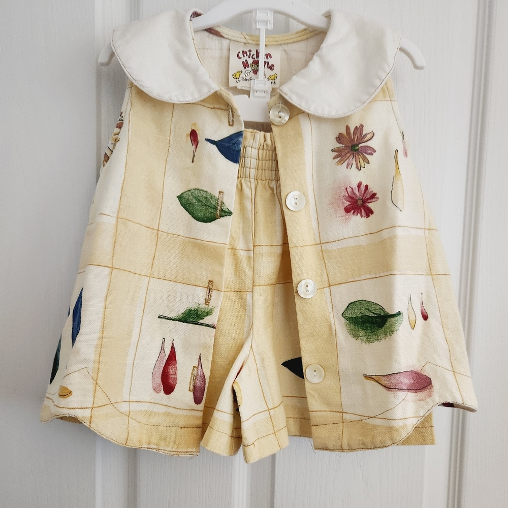 💜Chicken noodle vintage 2pc set